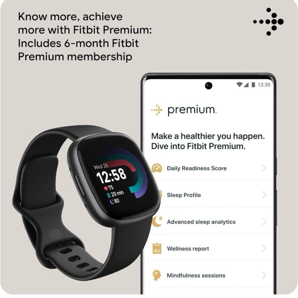 NWT Fitbit Smartwatch Versa 4 by Google - Picture 7 of 11